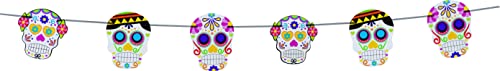 Rubies Costume Co Girlande aus Pappe - Dia de los muertos von Rubie's