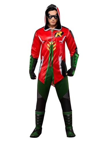 Rubie's DC Gotham Knights Robin Deluxe Kostüm für Herren, wie abgebildet, wie abgebildet, S Rubie's DC Gotham Knights Robin Deluxe Kostüm für Herren, wie abgebildet, wie abgebildet, S von Rubie's