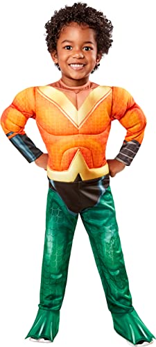 Rubies DC League of Super Pets Kostüm Aquaman 2T von Rubie's