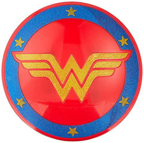 Rubies DCSHG Wonder Woman Glitzer, offizielles Lizenzprodukt von RUBIE'S