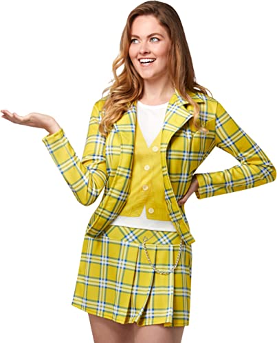 Rubies Damen Clueless Cher Gelb Kostüm für Mottoparty und Halloween, wie abgebildet, groß Rubies Damen Clueless Cher Gelb Kostüm für Mottoparty und Halloween, wie abgebildet, groß von Rubie's