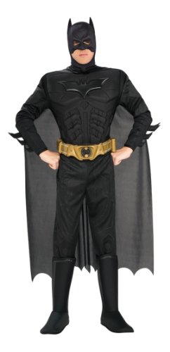 Rubies Deutschland 3 888630 M - Deluxe Batman Adult Größe M von Rubies