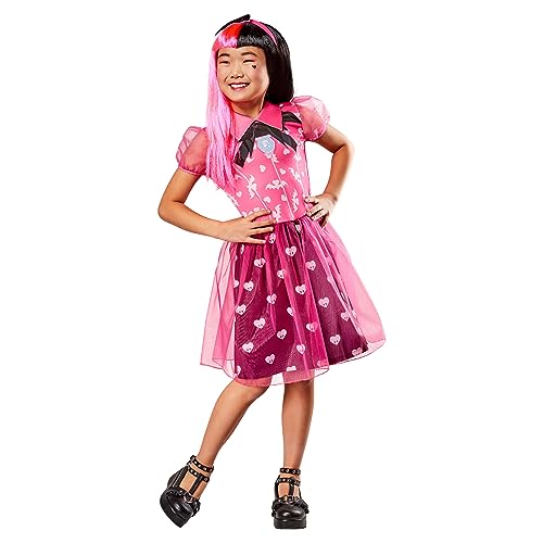 Rubies Draculaura Classic Kostüm für Mädchen, Kleid und Stirnband, offizielles Monster High Kostüm für Karneval, Weihnachten, Geburtstag, Party und Halloween. Halloween Rubies Draculaura Classic Kostüm für Mädchen, Kleid und Stirnband, offizielles Monster High Kostüm für Karneval, Weihnachten, Geburtstag, Party und Halloween. Halloween von Rubie's