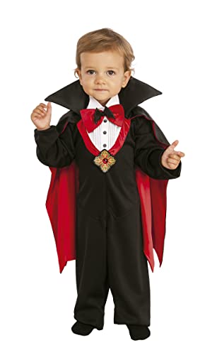 Rubies Draculin Kostüm für Babys mit Fliege, Kragen und Umhang, Original Halloween, Karneval und Geburtstag, S8687-T von Rubies
