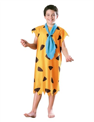 Rubies Fred Flinstones Klassisches Kostüm für Kinder, digital bedruckte Tunika und Krawatte, offizielles Lizenzprodukt The Flinstones Los Feuerstein für Karneval, Party, Geburtstag Rubies Fred Flinstones Klassisches Kostüm für Kinder, digital bedruckte Tunika und Krawatte, offizielles Lizenzprodukt The Flinstones Los Feuerstein für Karneval, Party, Geburtstag von Rubies