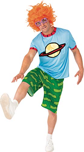 Rubies Herren Nickelodeon Rugrats Chuckie Kostüm X-Large für Mottoparty und Halloween, wie abgebildet, XL von Rubie's