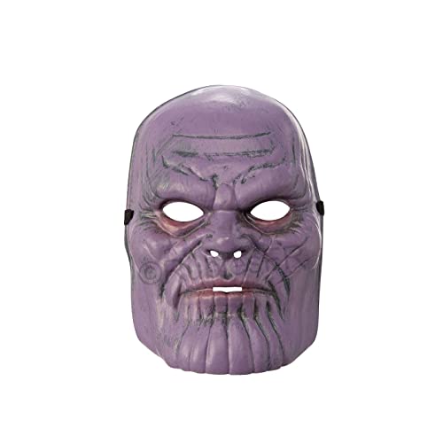 Rubie's I-300327 Thanos PVC Maske Marvel Kinder 1/2 von RUBIE'S