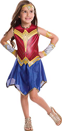 Rubies I-640024M Klassisches offizielles Kostüm – Wonder Woman Justice League für Kinder, Größe M, 5-6 Jahre Rubies I-640024M Klassisches offizielles Kostüm – Wonder Woman Justice League für Kinder, Größe M, 5-6 Jahre von RUBIE'S