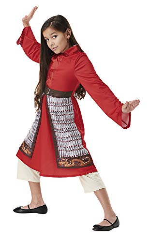 Rubies Mulan 300827-L Live Action Classic Kinderkostüm, mehrfarbig, L von Rubie's
