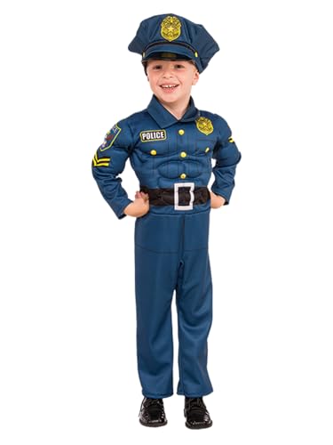 Rubies 510332 Kinderkostüm Top Cop, mehrfarbig, Größe M von Rubie's