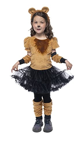 Rubies Leon Tutu Kostüm für Mädchen, Kleid mit Tutu und Schwanz, Stirnband, Handschuhe, Wärmer und Strümpfe, Original, ideal für Halloween, Weihnachten, Karneval und Geburtstag. Rubies Leon Tutu Kostüm für Mädchen, Kleid mit Tutu und Schwanz, Stirnband, Handschuhe, Wärmer und Strümpfe, Original, ideal für Halloween, Weihnachten, Karneval und Geburtstag. von Rubie's