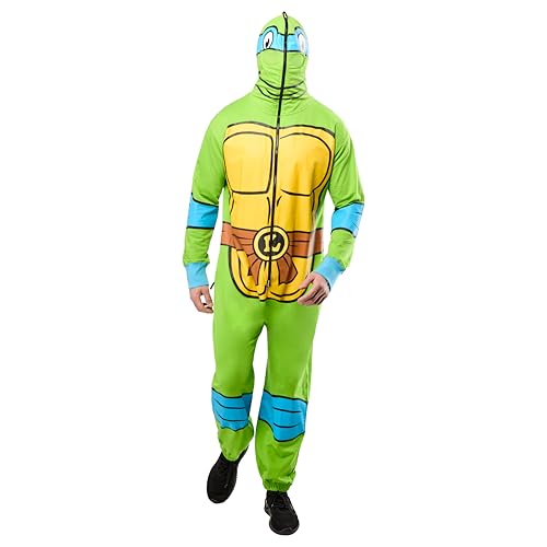 Rubies Leonardo Herren Comfywear für Erwachsene, Grün, Gelb, XL von Rubie's