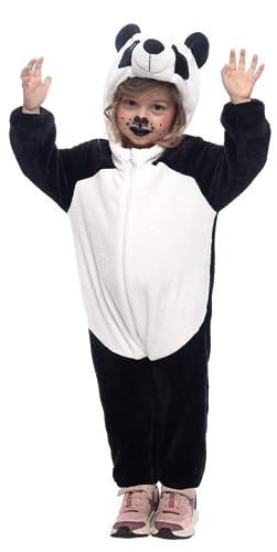 Rubies Liebevolles Panda-Kostüm für Jungen und Mädchen, Strampler mit Kapuze und Schwanz, offizieller Karneval, Halloween, Geburtstag und Partys Rubies Liebevolles Panda-Kostüm für Jungen und Mädchen, Strampler mit Kapuze und Schwanz, offizieller Karneval, Halloween, Geburtstag und Partys von Rubies