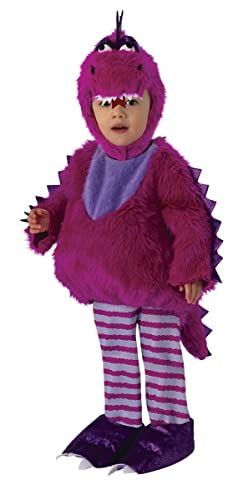 Rubies Lila Drachenkostüm für Jungen und Mädchen, Größe 1 bis 2 Jahre, lila Drachenaffe, Mütze und Hose mit Füßen, Original Halloween, Weihnachten, Karneval und Geburtstag. von Rubies