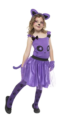 Rubies S8022-M Gato INF Purple Kitten Costume, Multicolor, M (5-6 Jahre) Rubies S8022-M Gato INF Purple Kitten Costume, Multicolor, M (5-6 Jahre) von Rubie's