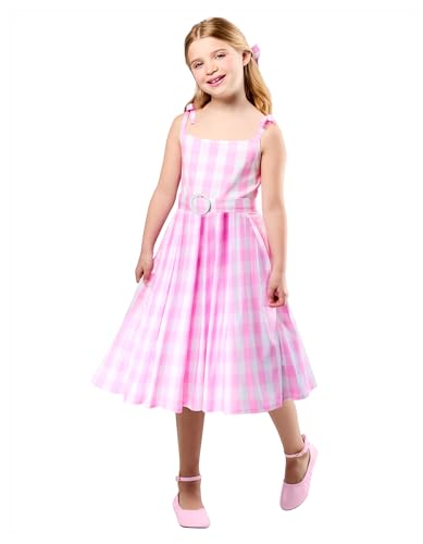 Rubies Mädchen Perfect Day Barbie Kostüm Kleid mit Gürtel und Haarschleife, Größe S Rubies Mädchen Perfect Day Barbie Kostüm Kleid mit Gürtel und Haarschleife, Größe S von Rubie's