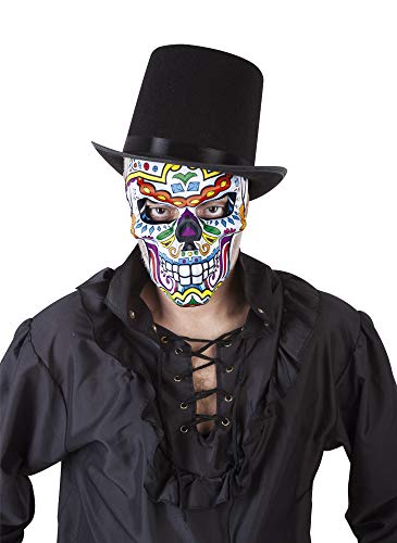 Rubies Katrin Skull Maske für Erwachsene, Skelettmaske Tag der Toten, offizielle Rubies für Halloween, Karneval und Partys von Rubies
