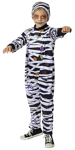 Rubies Mummy Chuli Kostüm für Jungen und Mädchen, bedruckter Jumpsuit und Mütze, offizielle Rubies für Halloween, Karneval, Geburtstag und Party Rubies Mummy Chuli Kostüm für Jungen und Mädchen, bedruckter Jumpsuit und Mütze, offizielle Rubies für Halloween, Karneval, Geburtstag und Party von Rubie’s