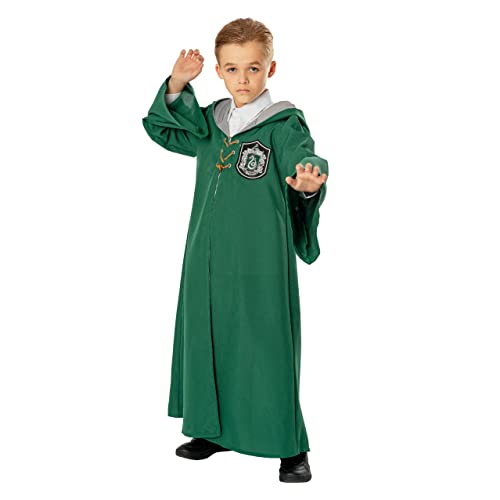 Rubies Official Harry Potter Slytherin Quidditch Robe für Kinder, Verkleidung, Alter 11-14 Jahre Halloween Rubies Official Harry Potter Slytherin Quidditch Robe für Kinder, Verkleidung, Alter 11-14 Jahre Halloween von Rubie's