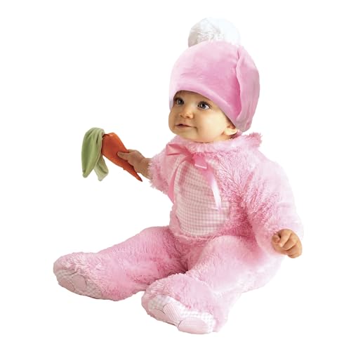 Rubies Official niedlicher kleiner Hase, Kostüm, Unisex-Kind, 6-12 Monate. von Rubie's