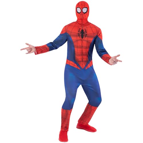 Rubies Offiziel Marvel Classic Spider-Man Erwachsenekostüm,Verkleidung für Erwachsenen,Größe Small Rubies Offiziel Marvel Classic Spider-Man Erwachsenekostüm,Verkleidung für Erwachsenen,Größe Small von Rubie's