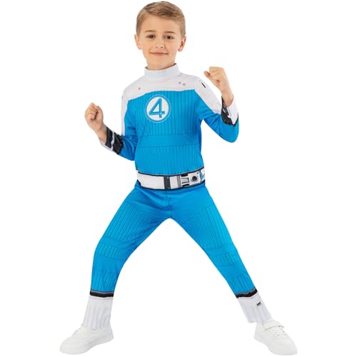 Rubies Offiziel Marvel Human Torch Kinderkostüm, Größe 7-8 Jahre von Rubie's