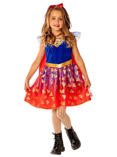 Rubies Offizielles DC Supergirl Deluxe Kinderkleid, Superhelden-Kostüm, Größe M 5–6 Jahre Halloween Rubies Offizielles DC Supergirl Deluxe Kinderkleid, Superhelden-Kostüm, Größe M 5–6 Jahre Halloween von Rubie's