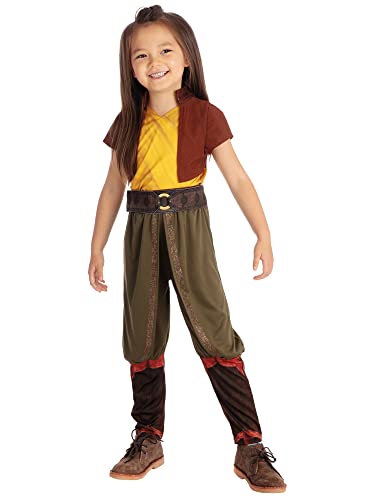 Rubie's Official Disney Raya Deluxe Kostüm für Kinder aus Raya und der letzte Drache, Größe M, Alter 5 - 6 Jahre von Rubie's