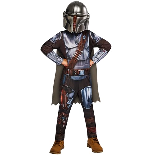 Rubies Offiziell Disney Star Wars The Mandalorian Classic Kinderkostüm, Verkleidung für Kinder, Größe 7-8 Jahre Rubies Offiziell Disney Star Wars The Mandalorian Classic Kinderkostüm, Verkleidung für Kinder, Größe 7-8 Jahre von Rubie's