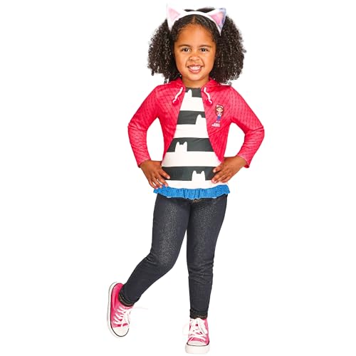 Rubies Offiziell Gabby's Dollhouse Gabby Top und Haarreif Kinderkostüm, Verkleidung für Kinder, Größe 3-4 Jahre Rubies Offiziell Gabby's Dollhouse Gabby Top und Haarreif Kinderkostüm, Verkleidung für Kinder, Größe 3-4 Jahre von Rubie's