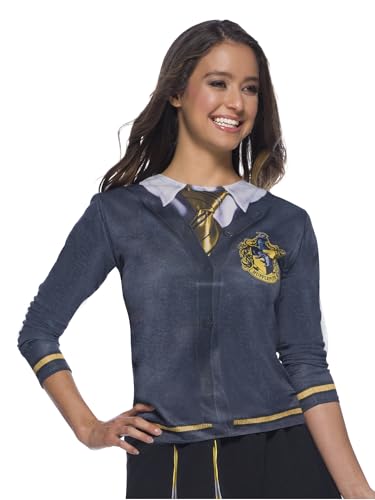 Rubies Offizielles Harry Potter Hufflepuff-Kostüm, Rock und Oberteil, Erwachsenenkostüm, Größe NS und L von Rubies