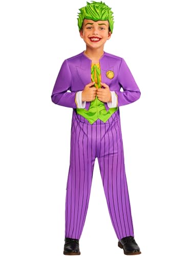 Rubies Offiziel DC Comics Joker Kinderkostüm, Größe 7-8 Jahre von Rubie's