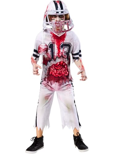 Rubies Offizielles Zombie-Kostüm für Kinder, American Football-Spieler, Größe S von Rubie's