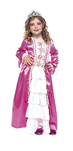 Rubies Pinky Prinzessin Kostüm für Mädchen, Fuchsia-Kleid mit rosa und weißen Details und silbernem Haarband, Original, ideal für Halloween, Weihnachten, Karneval und Geburtstag. von Rubies