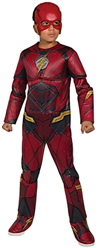 Rubies Premium Flash Kostüm für Jungen und Mädchen, Jumpuit mit Maske, offizielle Warner, DC Comics Rubies Premium Flash Kostüm für Jungen und Mädchen, Jumpuit mit Maske, offizielle Warner, DC Comics von Rubies