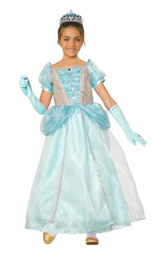 Rubies Prinzessinnenkostüm für Mädchen, Türkis, Prinzessinnen-Kostüm, Kleid mit Handschuhen und Diadem, Elsa-Kostüm, für Party, Geburtstag, Weihnachten und Karneval Rubies Prinzessinnenkostüm für Mädchen, Türkis, Prinzessinnen-Kostüm, Kleid mit Handschuhen und Diadem, Elsa-Kostüm, für Party, Geburtstag, Weihnachten und Karneval von Rubies