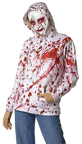 Rubies Psyco Killer Erwachsenen-Kostüm, Set mit Sweatshirt und Maske, offizielle Halloween, Karneval, Party von Rubies