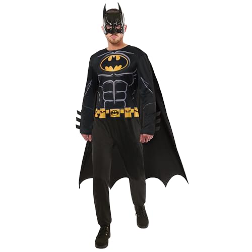 Rubies Offizielles DC Batman Erwachsenenkostüm, Superhelden-Kostüm für Erwachsene, Größe L Rubies Offizielles DC Batman Erwachsenenkostüm, Superhelden-Kostüm für Erwachsene, Größe L von Rubie's
