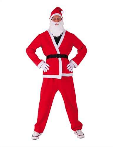 Rubies S8900 Klassisches Weihnachtsmann, Papá Noel Kostüm, Rot/Weiß, Talla única Rubies S8900 Klassisches Weihnachtsmann, Papá Noel Kostüm, Rot/Weiß, Talla única von Rubies