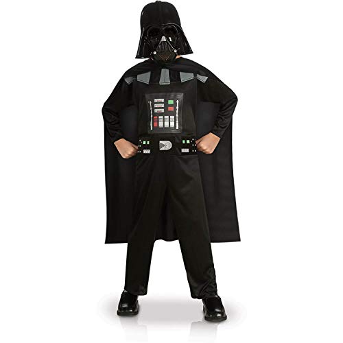 Rubies ST-881660M Star Wars Kostüm, Jungen, Schwarz, M-5 à 6 Years-105 à 116 cm von Rubies