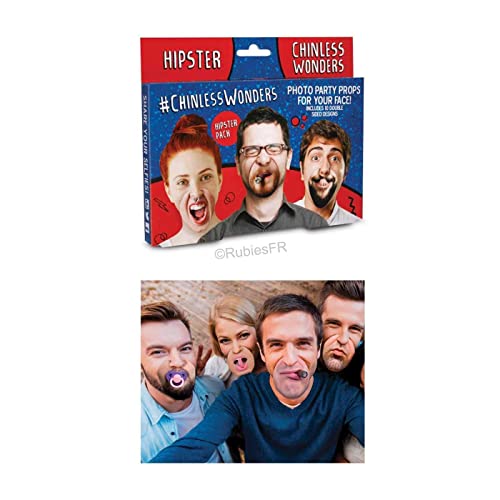 Rubies – Set mit 10 Chinless Wonder Recto/Verso Pull Hipster, MCWHIP01 von Rubies