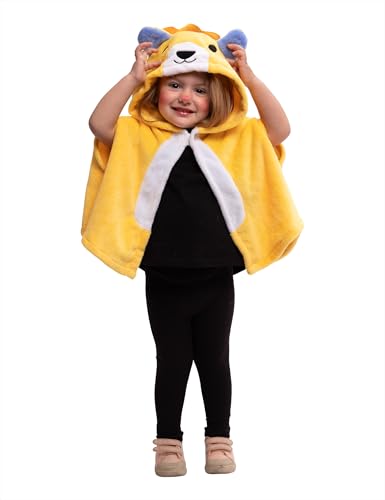 Rubies Super Löwen-Kostüm für Mädchen und Jungen, Umhang mit Löwenkapuze, offizieller Karneval, Geburtstag, Party, Halloween, Weihnachten Rubies Super Löwen-Kostüm für Mädchen und Jungen, Umhang mit Löwenkapuze, offizieller Karneval, Geburtstag, Party, Halloween, Weihnachten von Rubies