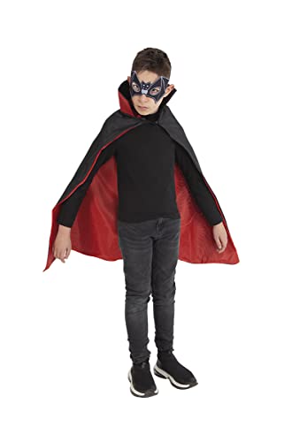 Rubie's Superheroe Vampiro Set, Umhang und Maske, offizielle Halloween, Karneval und Geburtstag von Rubies