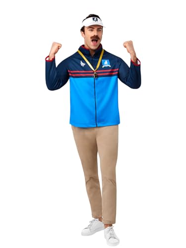 Rubies Ted Lasso Kostüm für Herren, wie abgebildet, X-Large von Rubies