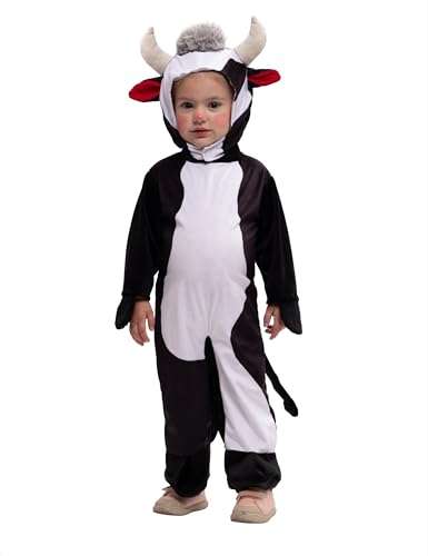 Rubies Torito Kostüm für Jungen und Mädchen, Jumpsuit mit Schwanz und Kapuze, offizielle Karneval, Weihnachten, Halloween und Geburtstag Rubies Torito Kostüm für Jungen und Mädchen, Jumpsuit mit Schwanz und Kapuze, offizielle Karneval, Weihnachten, Halloween und Geburtstag von Rubies