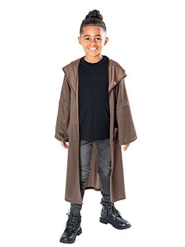 Rubies Tunica Obi Wan Kenobi für Jungen und Mädchen, Tunika mit Kapuze, offizieller Star Wars für Weihnachten, Karneval, Halloween und Geburtstag, 301474 Rubies Tunica Obi Wan Kenobi für Jungen und Mädchen, Tunika mit Kapuze, offizieller Star Wars für Weihnachten, Karneval, Halloween und Geburtstag, 301474 von Rubie's