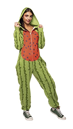 Rubies Wassermelone-Kostüm für Erwachsene, Unisex, Einheitsgröße, Jumpsuit mit Kapuze, Original Halloween, Karneval, Party, Junggesellinnenabschied, Cosplay und Geburtstag. Rubies Wassermelone-Kostüm für Erwachsene, Unisex, Einheitsgröße, Jumpsuit mit Kapuze, Original Halloween, Karneval, Party, Junggesellinnenabschied, Cosplay und Geburtstag. von Rubie's