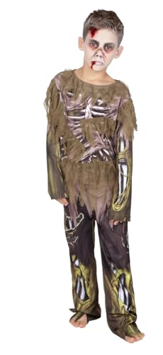 Rubies Zombie Contagioso für Jungen und Mädchen, lebendiger Toter, Jumpsuit mit aufgedruckten Details, offizielles Lizenzprodukt für Halloween, Partys, Karneval Rubies Zombie Contagioso für Jungen und Mädchen, lebendiger Toter, Jumpsuit mit aufgedruckten Details, offizielles Lizenzprodukt für Halloween, Partys, Karneval von Rubie's
