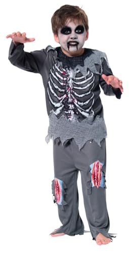 Rubies Zombie Repellent für Jungen und Mädchen, Lebendige Tote, Jumpsuit mit aufgedruckten Details, offizielles Lizenzprodukt für Halloween, Partys, Karneval Rubies Zombie Repellent für Jungen und Mädchen, Lebendige Tote, Jumpsuit mit aufgedruckten Details, offizielles Lizenzprodukt für Halloween, Partys, Karneval von Rubie's