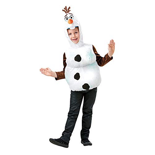Rubies offizieller Disney Frozen 2, Olaf Schneemann-Wappenrock, Kinderkostüm-Oberteil, Größe Kleinkind Alter 2-3 Jahre Rubies offizieller Disney Frozen 2, Olaf Schneemann-Wappenrock, Kinderkostüm-Oberteil, Größe Kleinkind Alter 2-3 Jahre von Rubie's